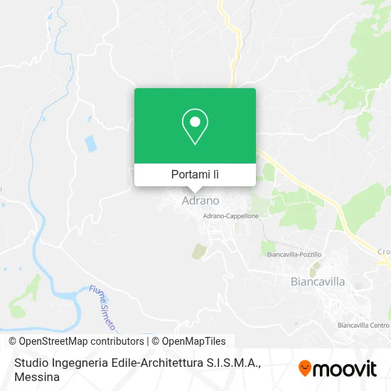 Mappa Studio Ingegneria Edile-Architettura S.I.S.M.A.