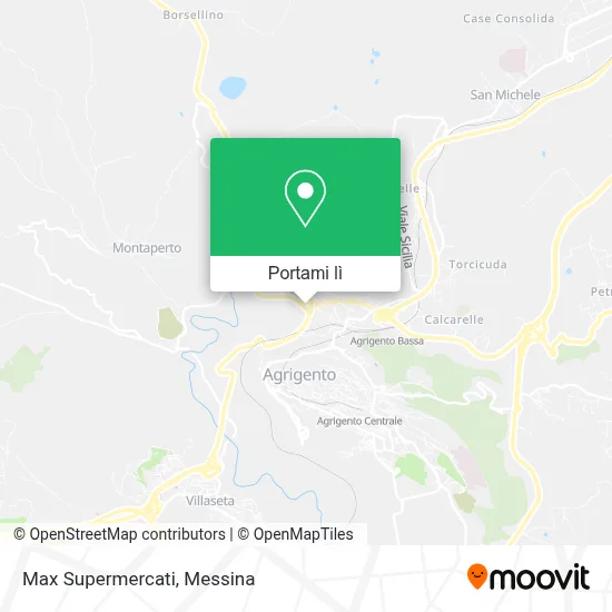 Mappa Max Supermercati