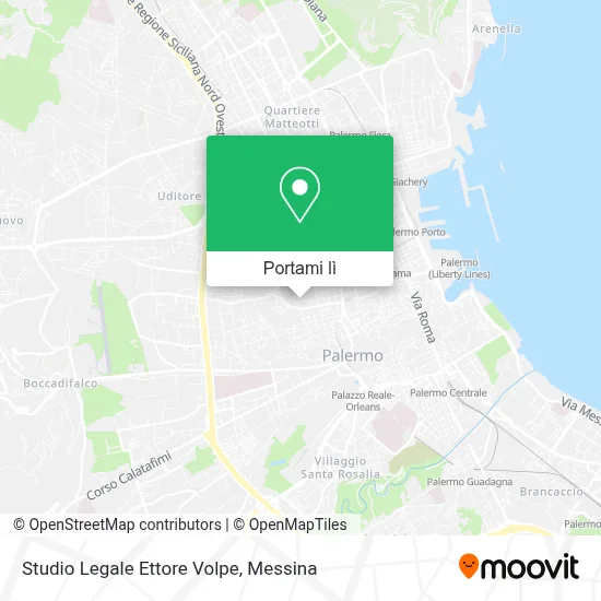 Mappa Studio Legale Ettore Volpe