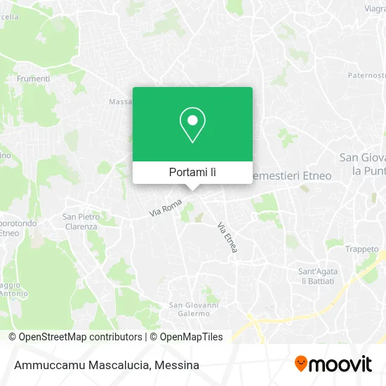 Mappa Ammuccamu Mascalucia