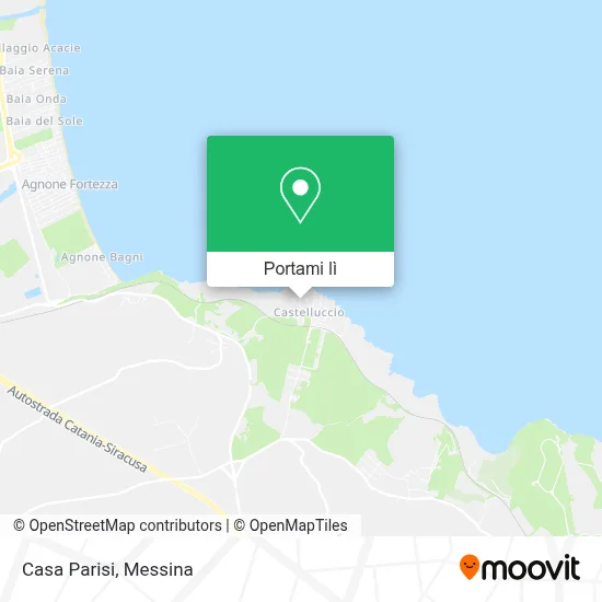 Mappa Casa Parisi