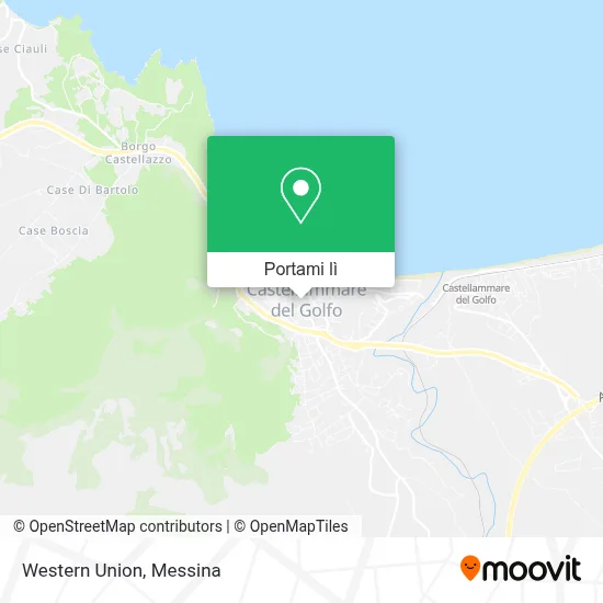 Mappa Western Union