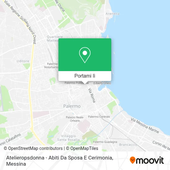 Mappa Atelieropsdonna - Abiti Da Sposa E Cerimonia