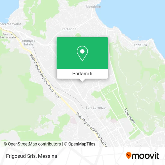 Mappa Frigosud Srls