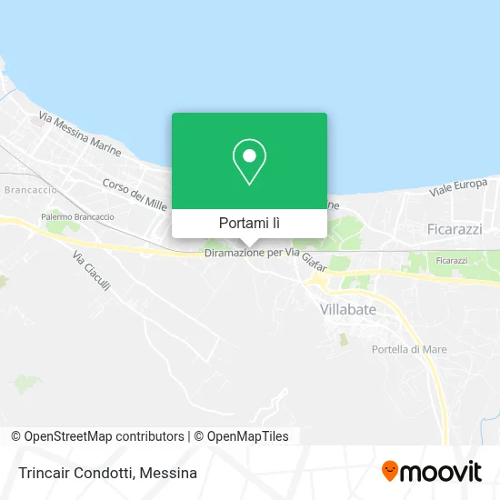 Mappa Trincair Condotti