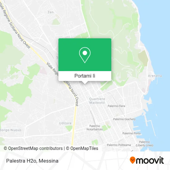 Mappa Palestra H2o