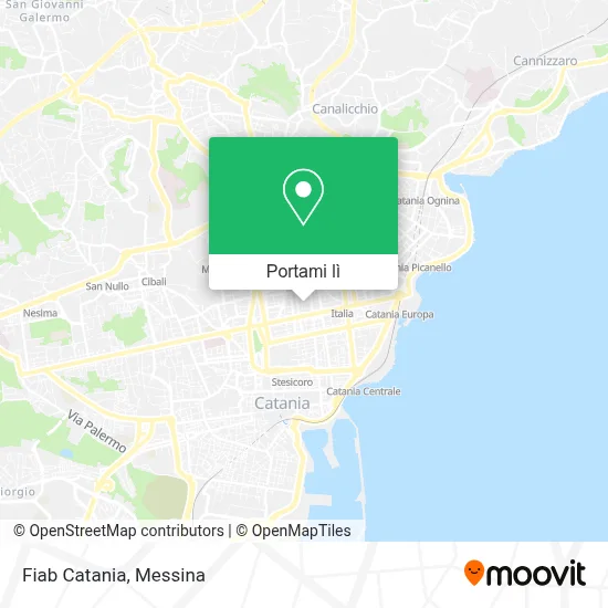 Mappa Fiab Catania