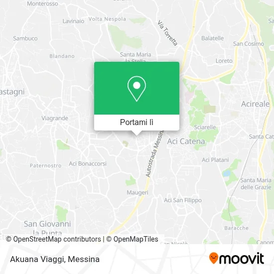 Mappa Akuana Viaggi