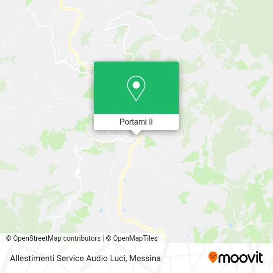 Mappa Allestimenti Service Audio Luci