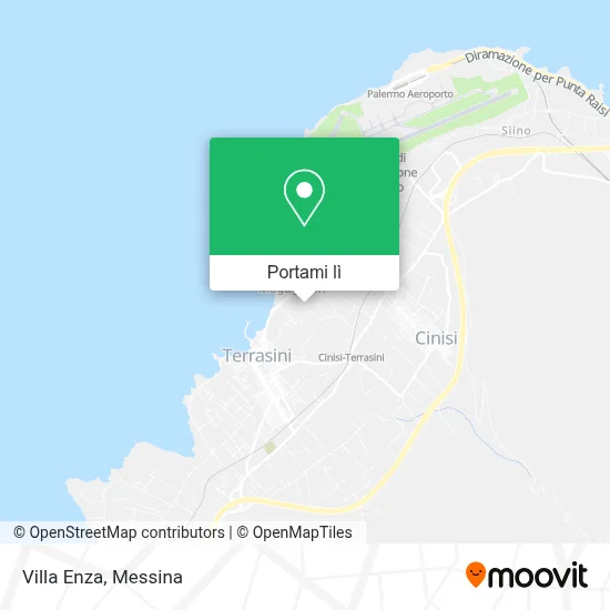 Mappa Villa Enza