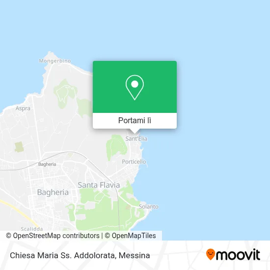 Mappa Chiesa Maria Ss. Addolorata