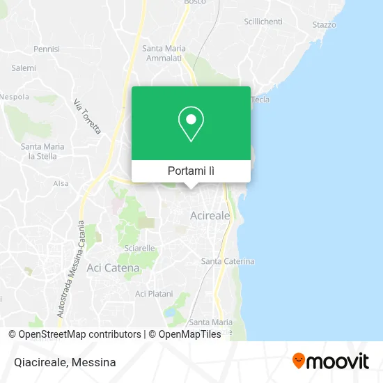 Mappa Qiacireale