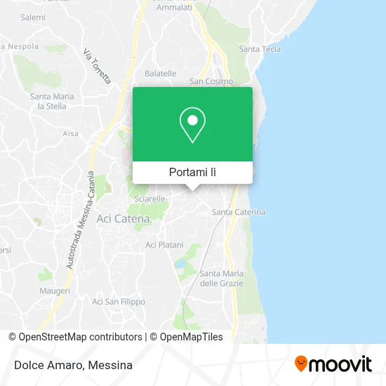 Mappa Dolce Amaro