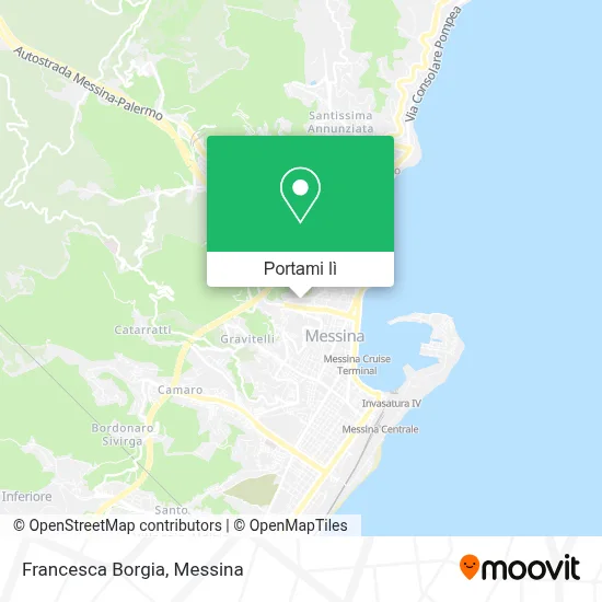 Mappa Francesca Borgia