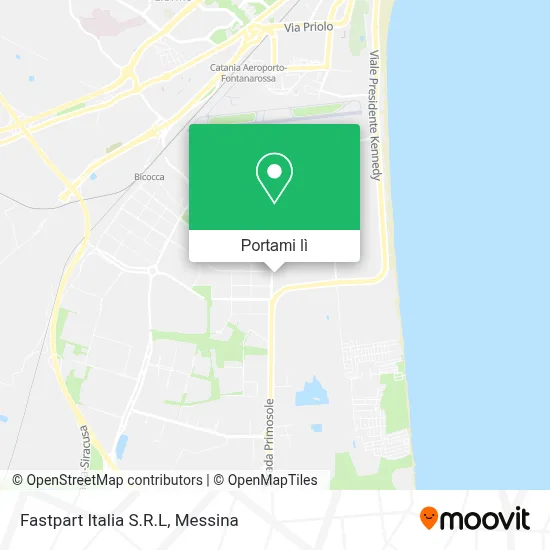 Mappa Fastpart Italia S.R.L
