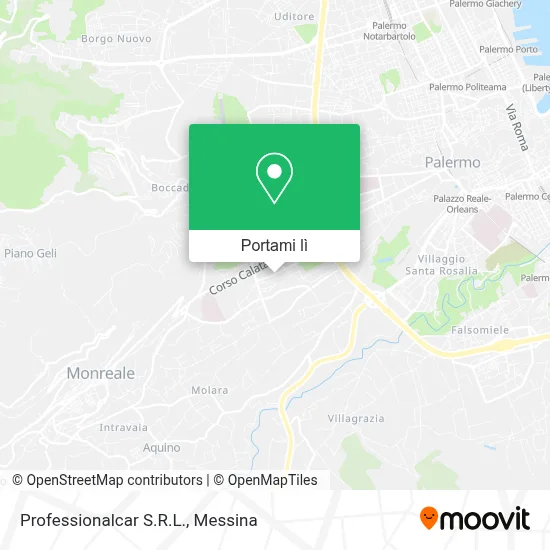 Mappa Professionalcar S.R.L.