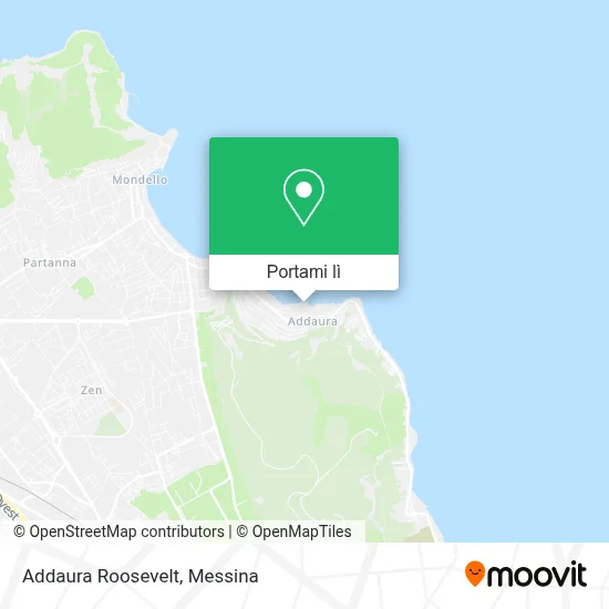 Mappa Addaura Roosevelt