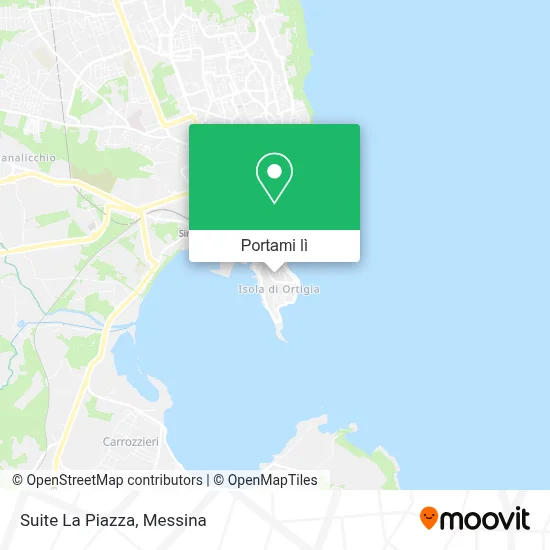 Mappa Suite La Piazza