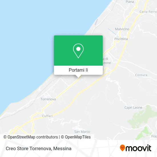 Mappa Creo Store Torrenova