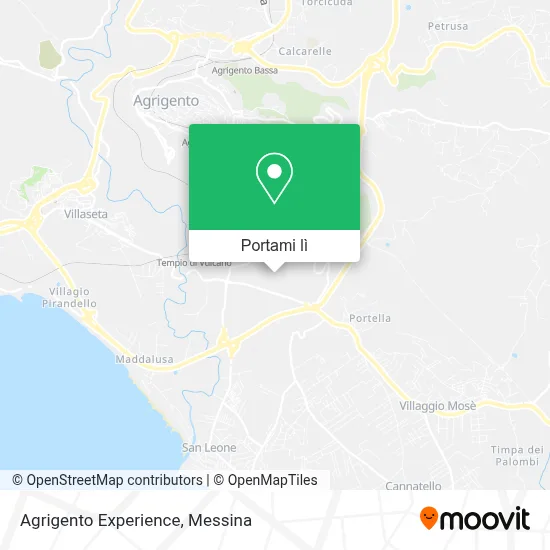 Mappa Agrigento Experience