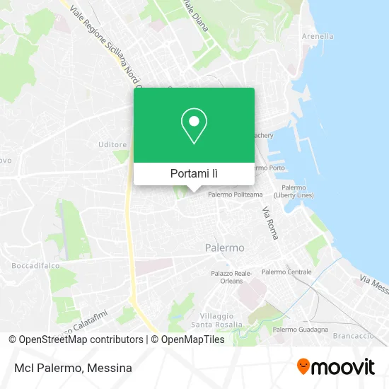 Mappa Mcl Palermo