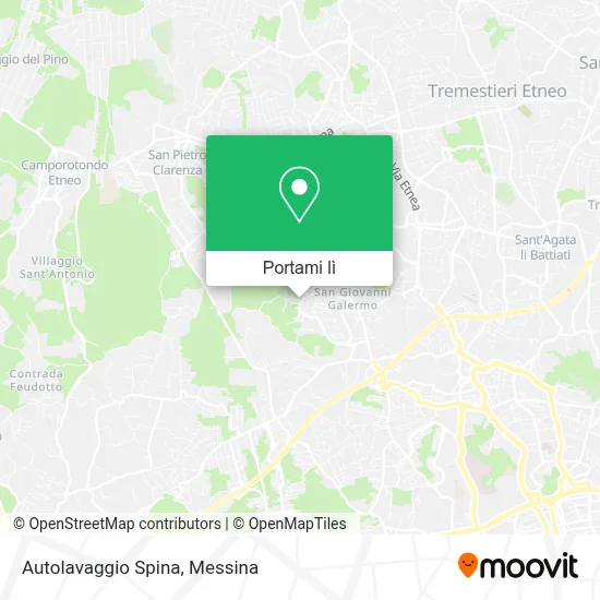 Mappa Autolavaggio Spina
