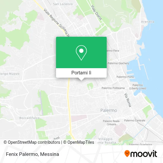 Mappa Fenix Palermo