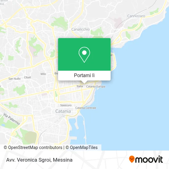 Mappa Avv. Veronica Sgroi