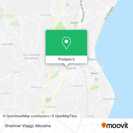 Mappa Shalimar Viaggi
