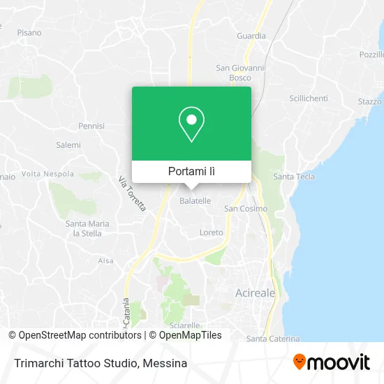Mappa Trimarchi Tattoo Studio