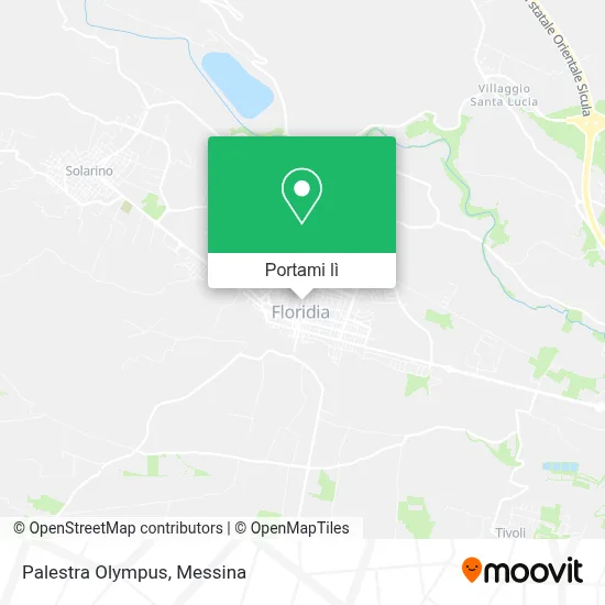 Mappa Palestra Olympus