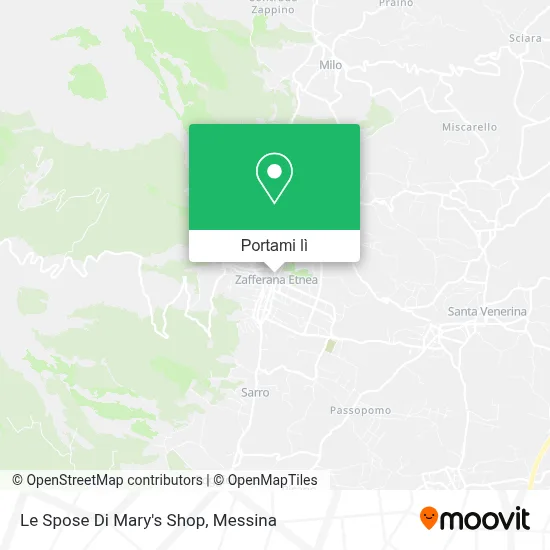 Mappa Le Spose Di Mary's Shop