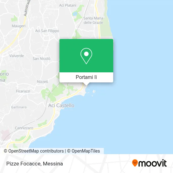 Mappa Pizze Focacce
