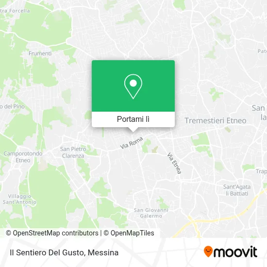 Mappa Il Sentiero Del Gusto