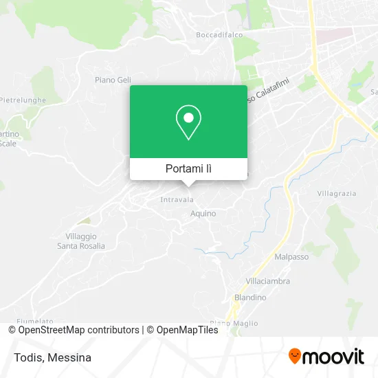 Mappa Todis