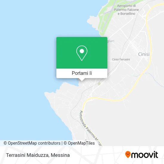 Mappa Terrasini Maiduzza