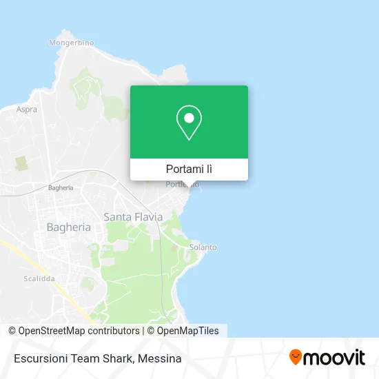 Mappa Escursioni Team Shark