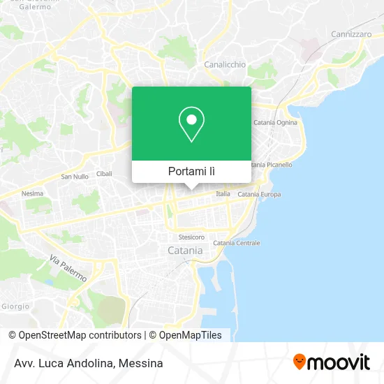 Mappa Avv. Luca Andolina