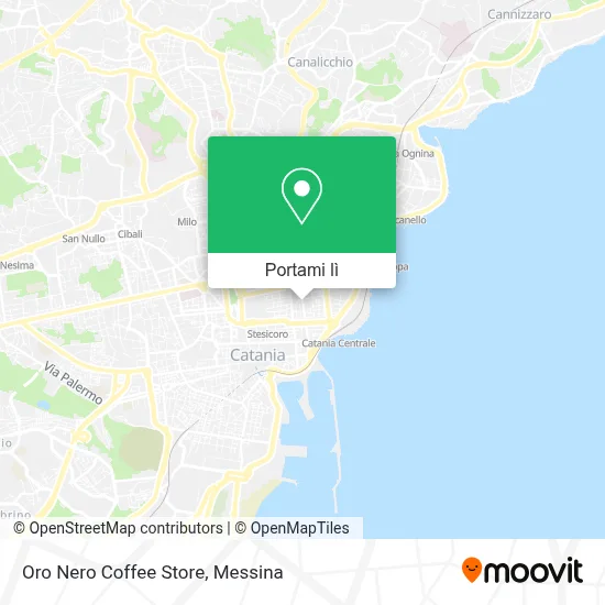 Mappa Oro Nero Coffee Store