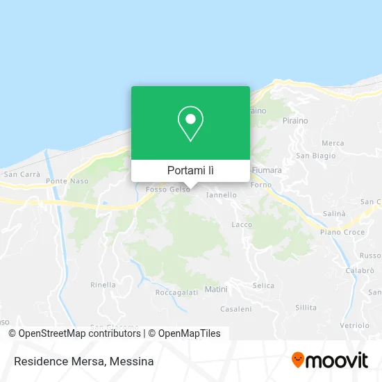 Mappa Residence Mersa