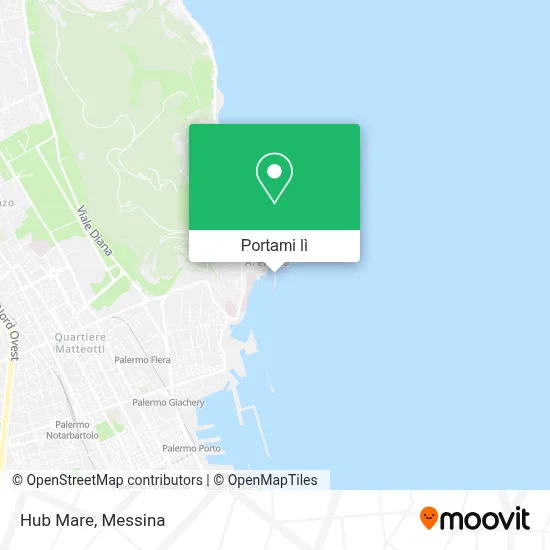 Mappa Hub Mare