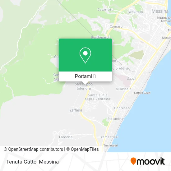 Mappa Tenuta Gatto