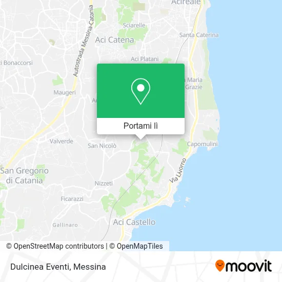 Mappa Dulcinea Eventi