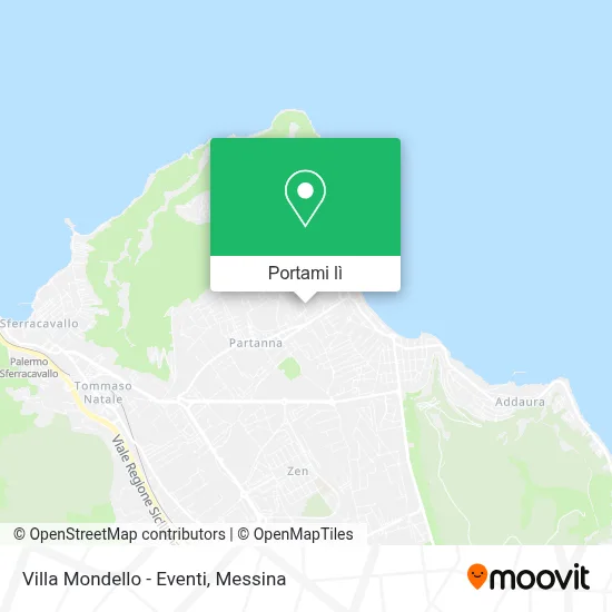 Mappa Villa Mondello -  Eventi