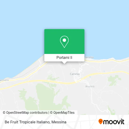 Mappa Be Fruit Tropicale Italiano