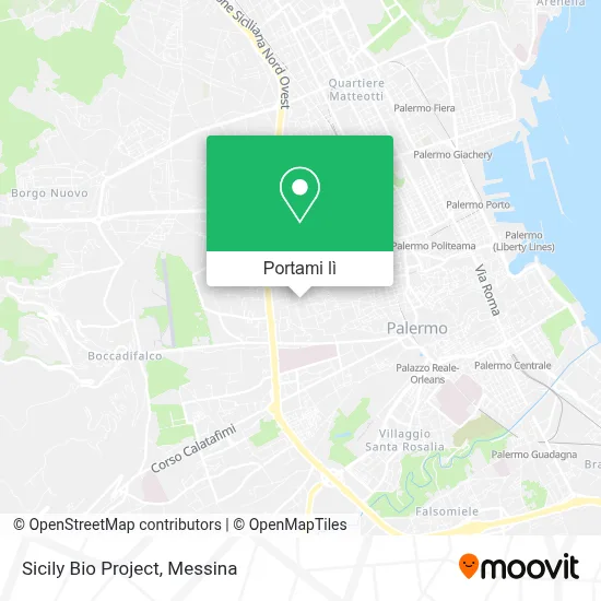 Mappa Sicily Bio Project