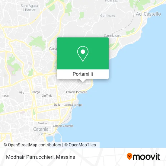 Mappa Modhair Parrucchieri