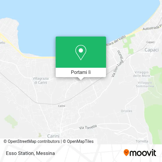 Mappa Esso Station