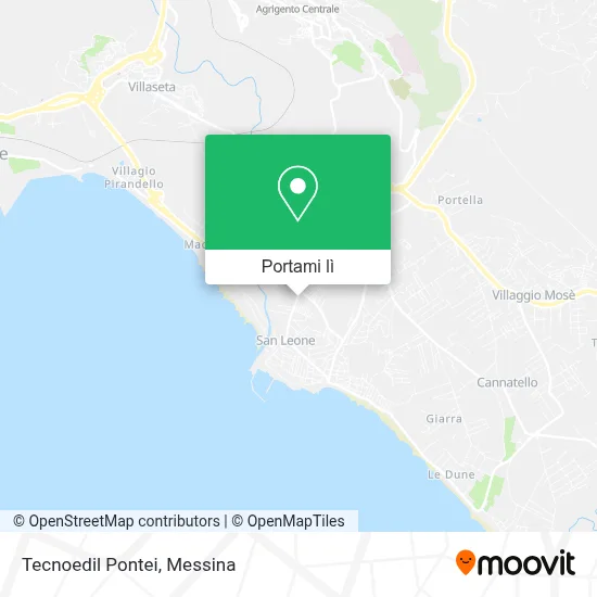 Mappa Tecnoedil Pontei
