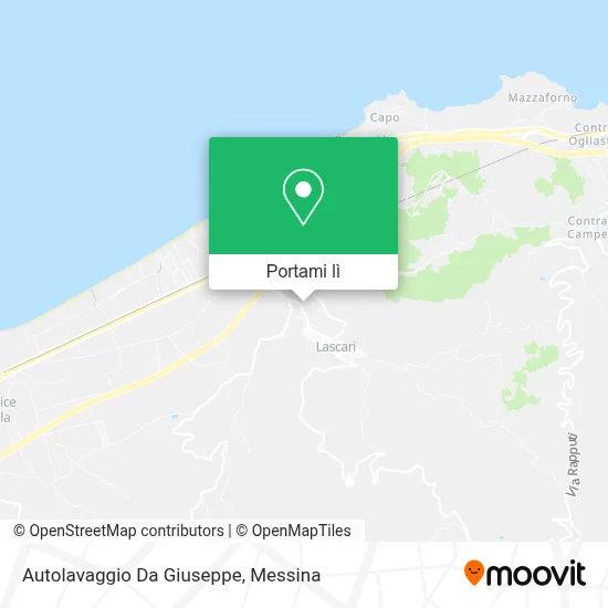 Mappa Autolavaggio Da Giuseppe